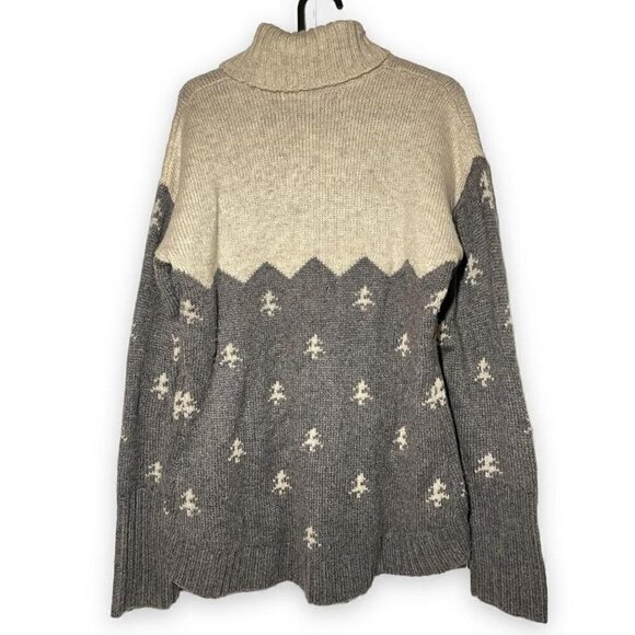 VINTAGE Woolrich Nordic Turtleneck Sweater size M - Picture 4 of 4